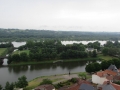 vue sur la Loire du haut du donjon